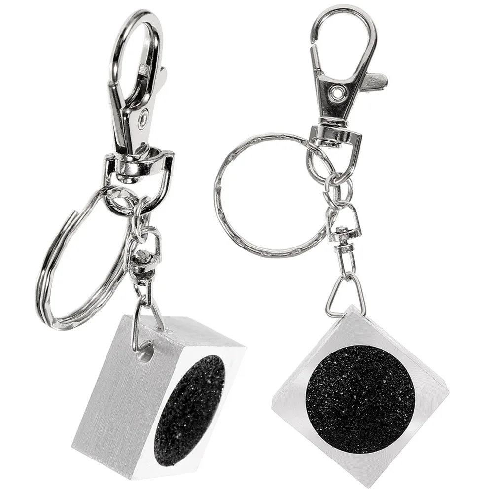 

2pcs Tip Shaper Pool Sander Aluminum Accessories for Billiards Stick Maintenance Tools Repair Lightweight Storage