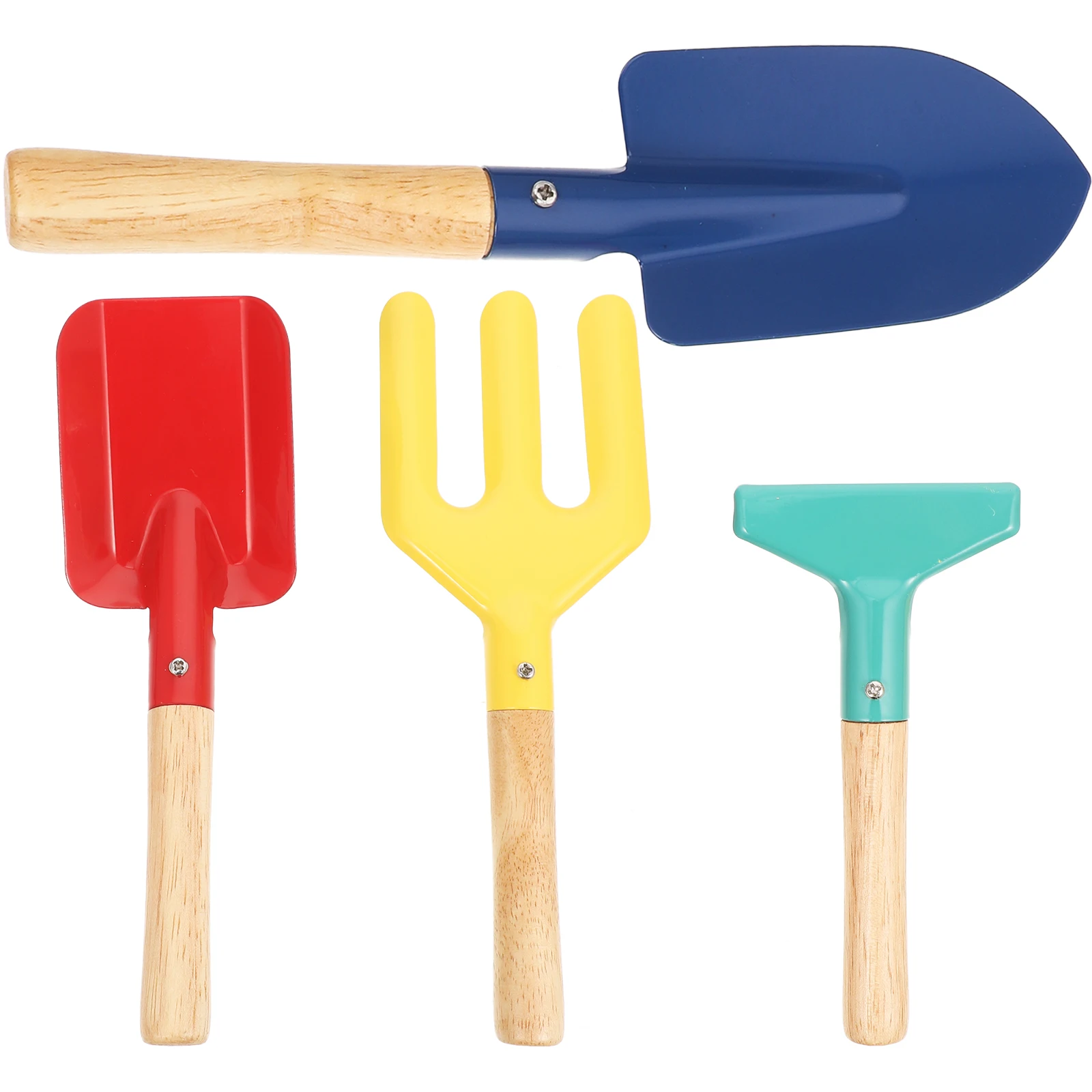 

Children's Gardening Tool Set Kids Toys Hand Tools for Toddlers Metal Digging Yard Iron Rake Trowel Shovel