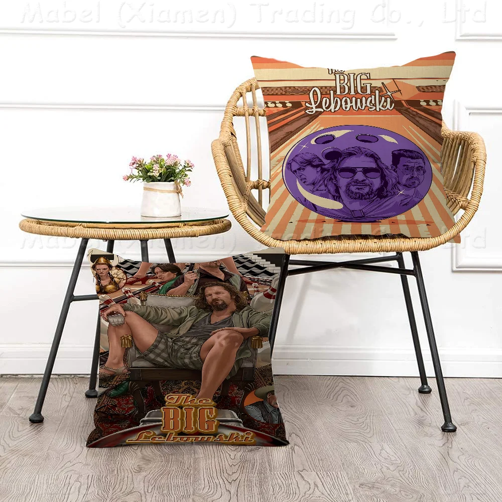 

The Big Lebowski The Dude Comedy Movie Office Cushion Pillowcase Car Cushion Cover45X45CM Lumbar Pillowcase Sofa Pillowcover