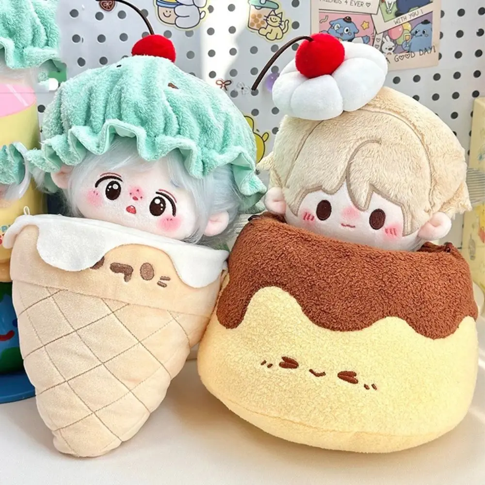 

Dessert Party Series 20cm Clothes Cute Design Versatile Style Cotton Dress 20cm Size No Attribute Set 20cm Headwear Baby