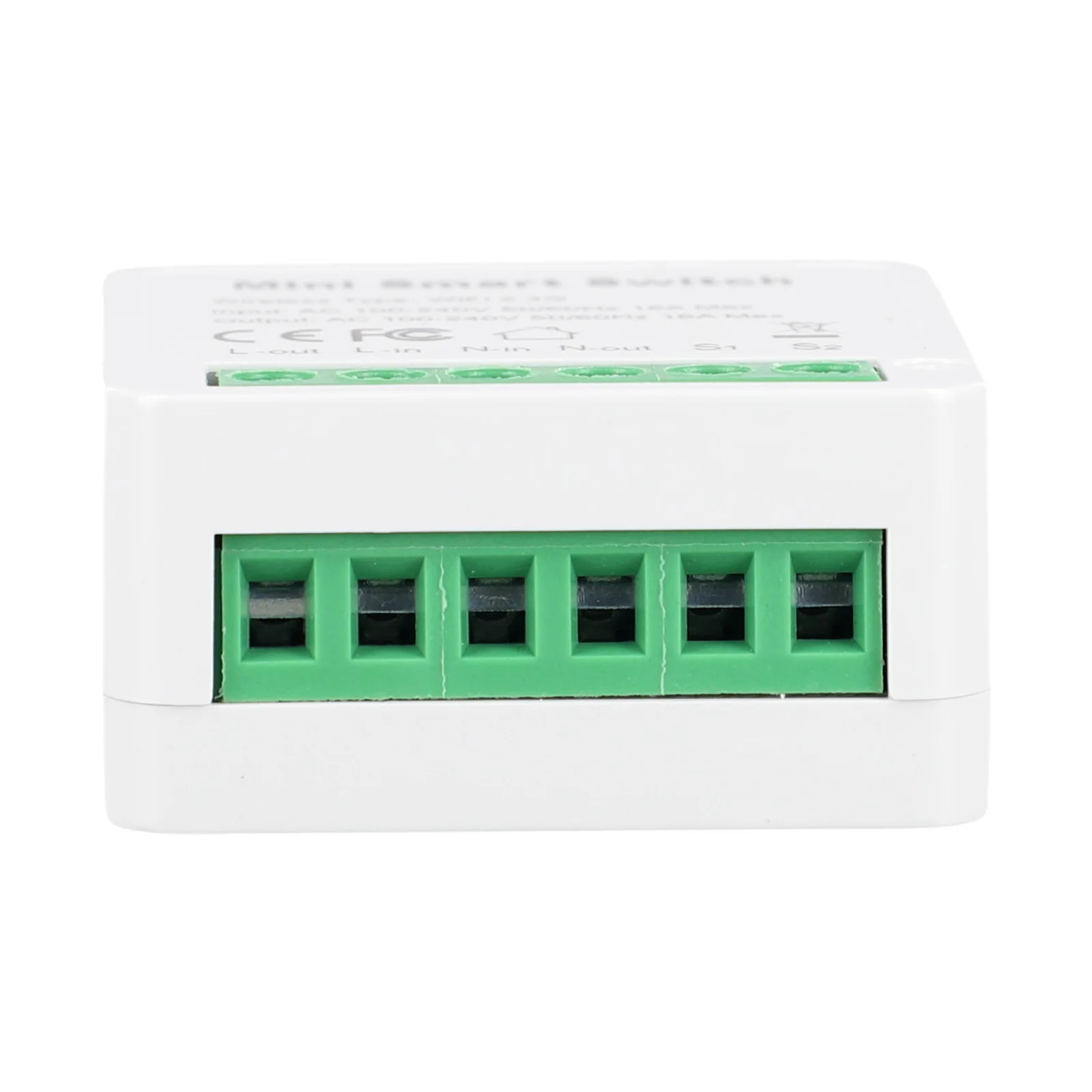 

Size 4*4*3cm Color white Smart Switch Compact Size Voice Control For Smart Home Automation For Tuya For Google Home