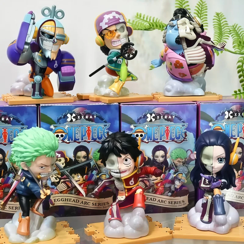 

Горячая оригинальная цельная полуанатомическая слепая коробка Mighty Jaxx Vol.9 Egghead, украшение острова, загадочная коробка, игрушка