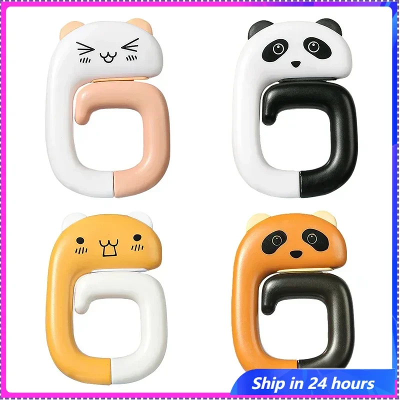 

Travel Portable Plastic Bag Cute Animal Hook for Hanging Decorative Table Purse Bag Hooks Wall Hanger Holder Handbag Hanger