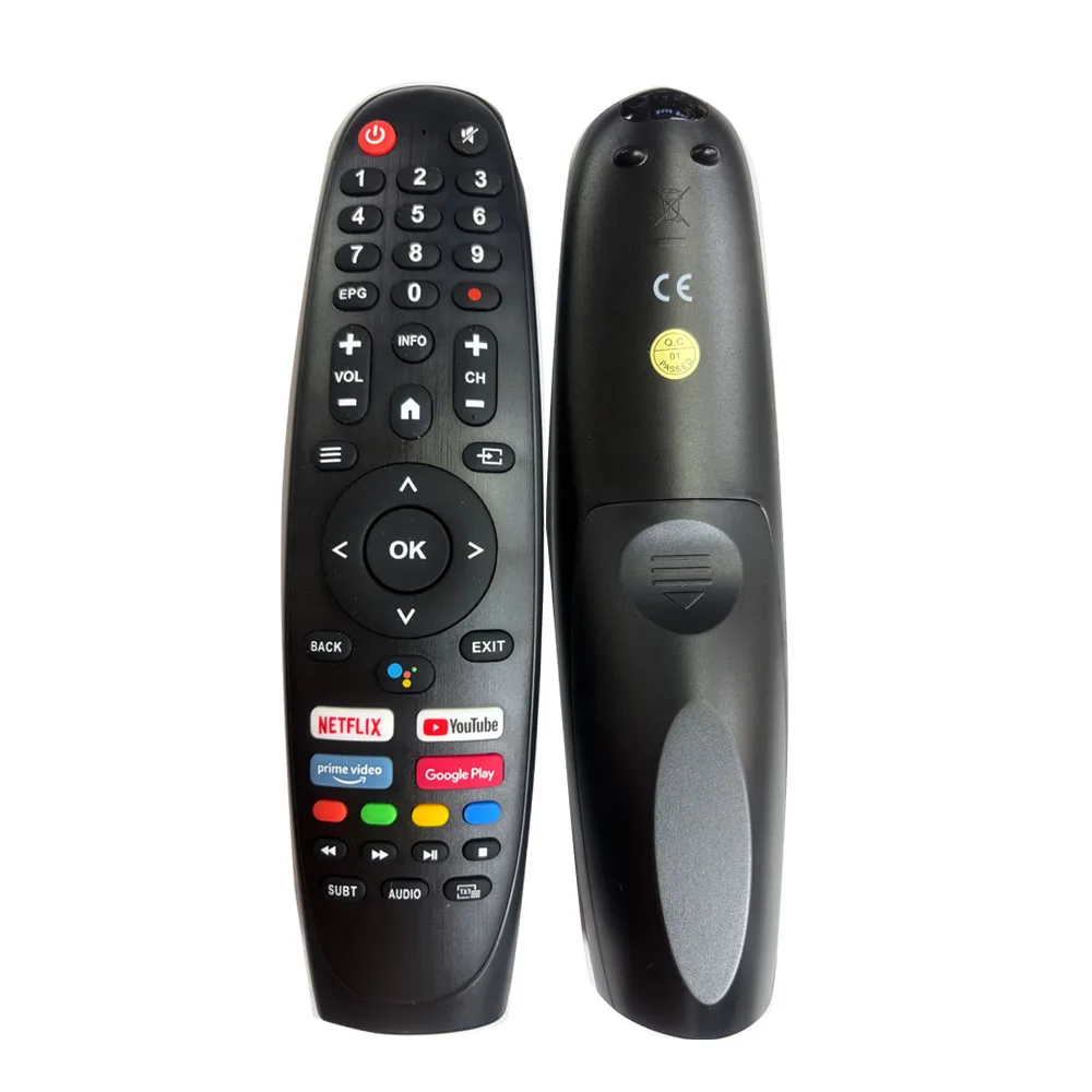 Control remoto IR RM-C3408E de repuesto para JVC Android Google TV EC40V2FA EC32V2HA LT-32N3135A con Netflix, YouTube y Prime Video