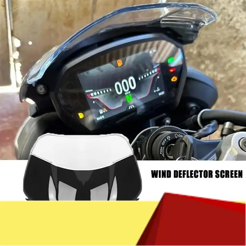 

For Street Triple 765RS 765 RS Moto2 2023 2024 Style Motorcycle Windshield Sport Screen Deflector-M53K