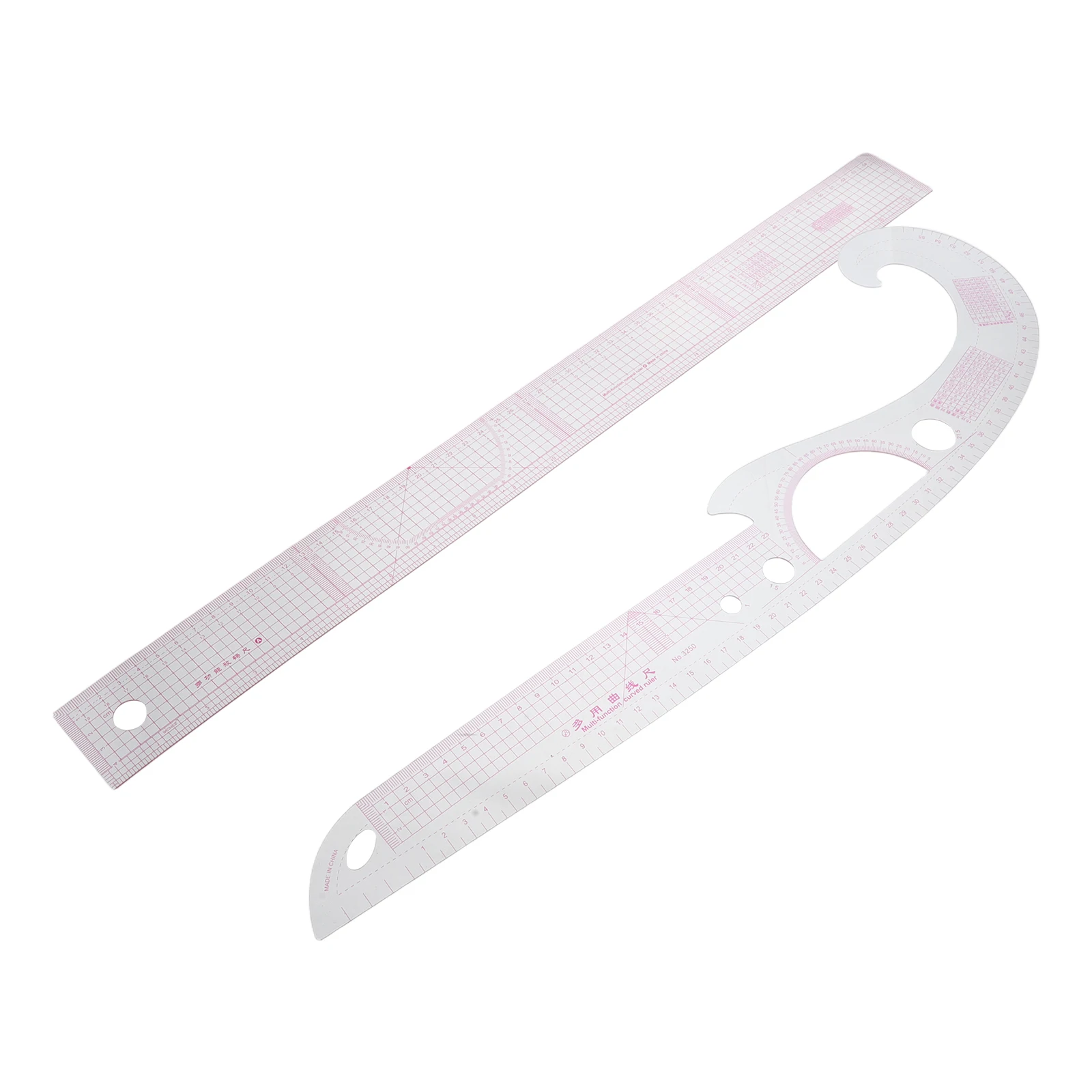 

Crop Tool French Curve Ruler for Pattern Making Sewing Clothing Sample Cutting Curved Fabric Drawing Tools