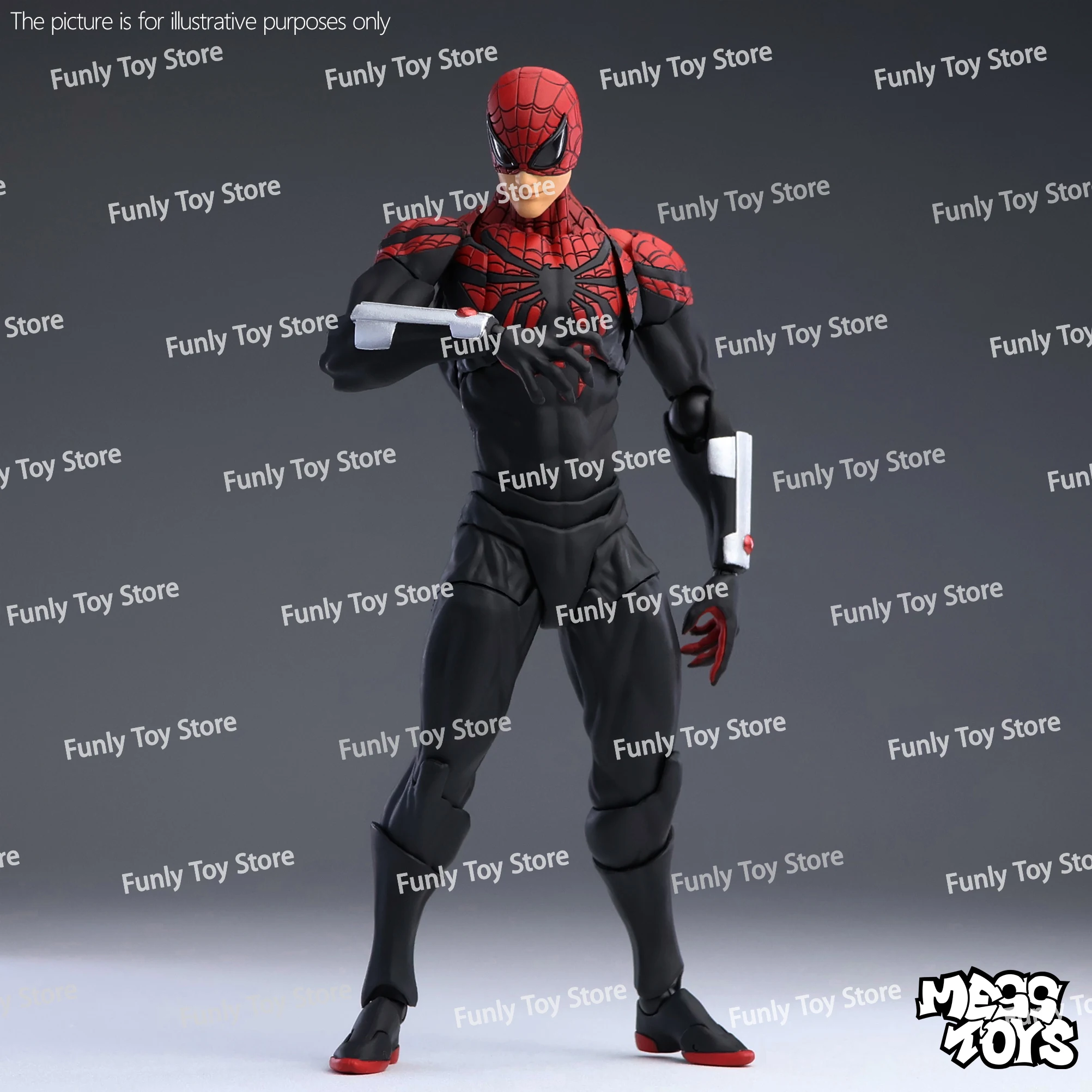 Mainan Stok Tersedia Superior Spider-Man Doctor Octopus Peter Parker Messtoys Spiderman Neighbor Anime Action Figure Hadiah Mainan