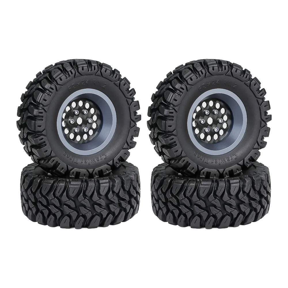 Carbon Faser Legierung 1,2 Zoll Beadlock Radnabe Felgen für 1/18 TRX4M SCX24 FMS FCX18 FCX24 Furitek RC Auto Metall Upgrade Teile – Detail 21