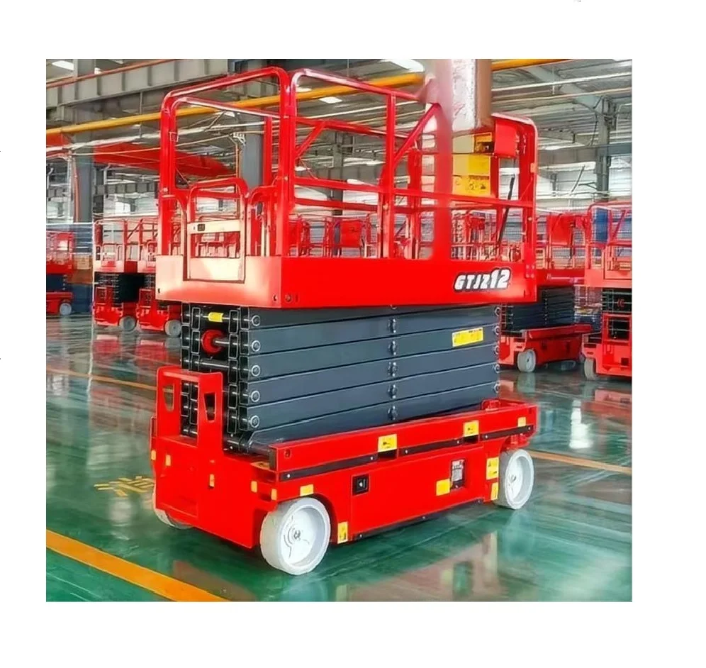 Customized GTJZ06 Electric 6m Work-Height Electric Scissor Lift Platform Mobile Scissor Lift Mobile Electric Scissor Lift Table