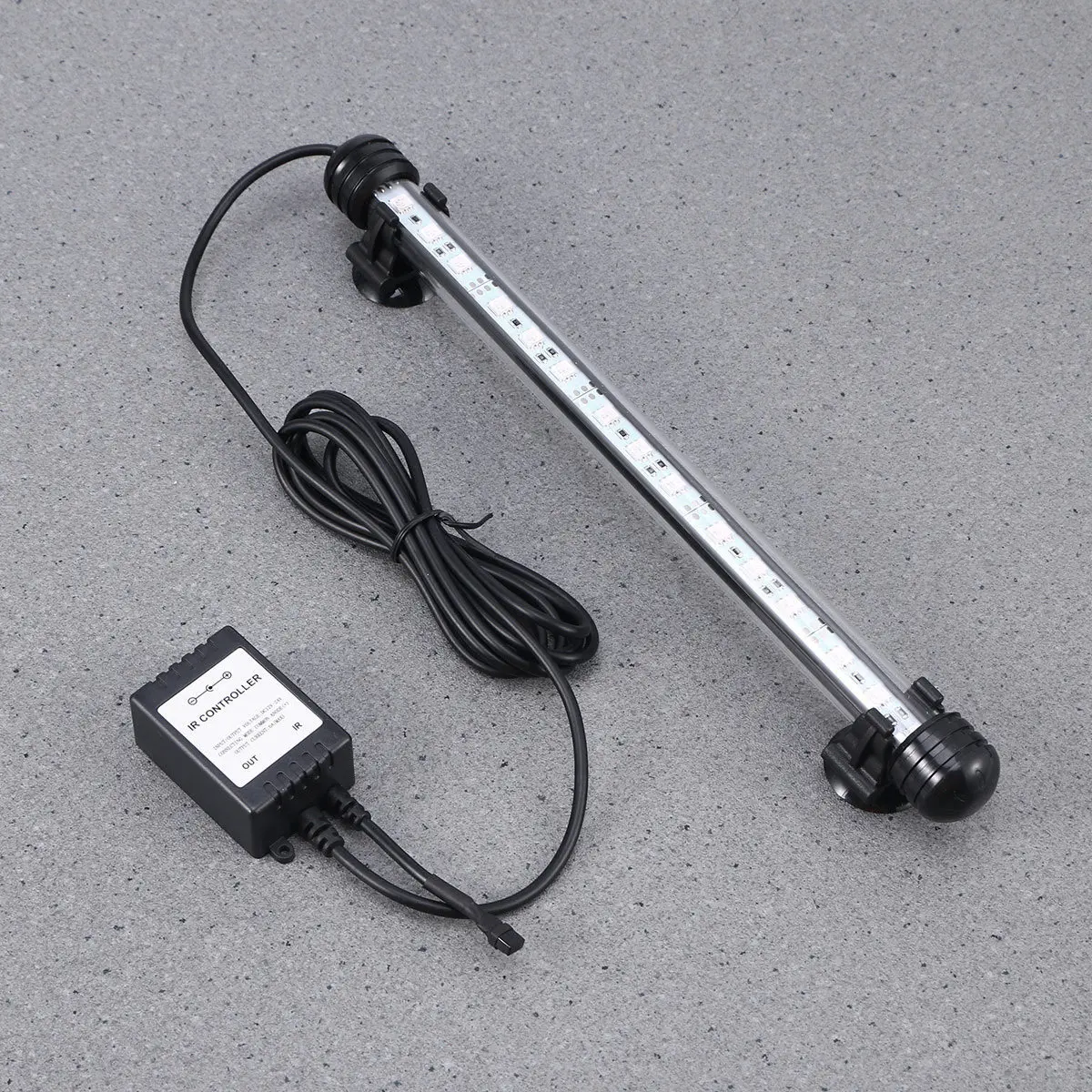 

28Cm Color Changing LED Aquarium Light Remote Control Fish Tank Lamp with Suction Cup Installation for Plants and Daily Lighting