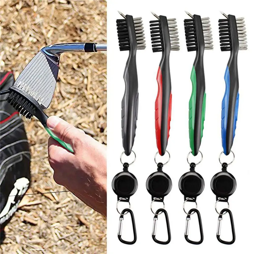 

Tool Sporting Goods Sharpener Tool Golf Golf Club Brush Golf Accessories Groove Cleaning Brush Retractable Groove Cleaner