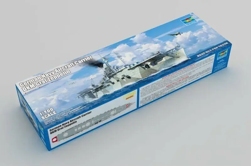 

Trumpeter 1/700 06709, немецкий военно-морской самолет C Arer DKM Graf Zeppelin, комплект пластиковой модели для сборки