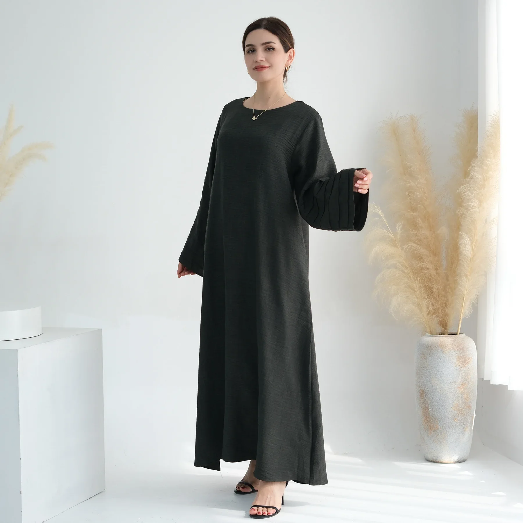 Vestido modesto musulmán UNI, ropa de oración de Ramadán para mujer, Abaya de Dubái, Turquía, Abayas islámicas, caftán, bata femenina musulmana
