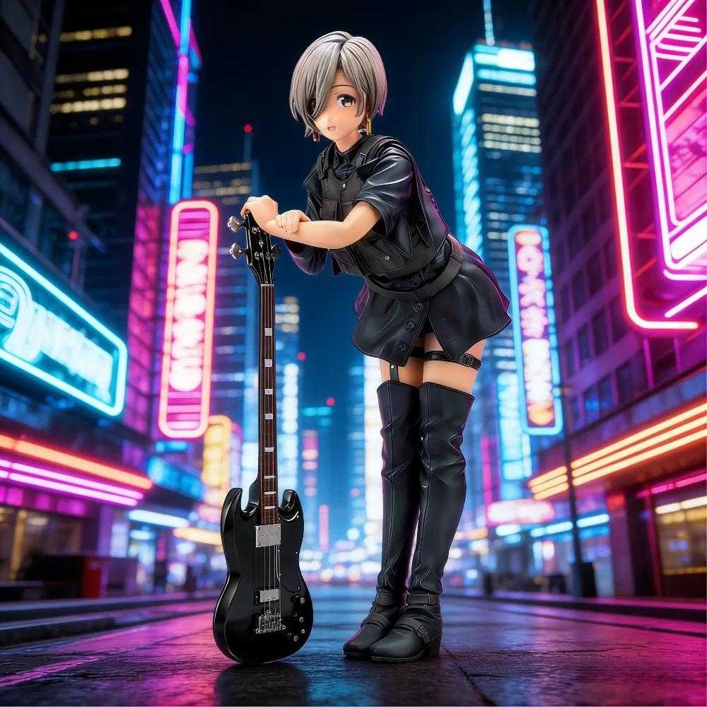 8,66 Zoll/22 cm Anime GIRLS BAND CRY Figur Rupa Actionfiguren PVC-Statue Modell Sammlerstücke Geschenke