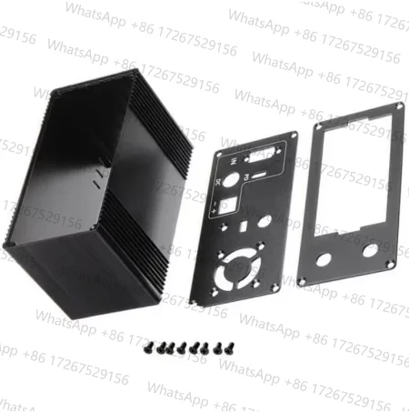 A46T Aluminum Alloy Multiple Interfaces DIY Shell Kit CNC DC Buck Boost Converter, Only Case