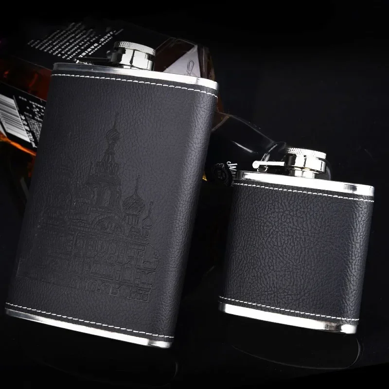 

9oz High Quality Stainless Steel 304 Hip Flask Set Whiskey Wine Drinkware for Gifts Flagon Alcohol Drink Bottle Travel Vodka