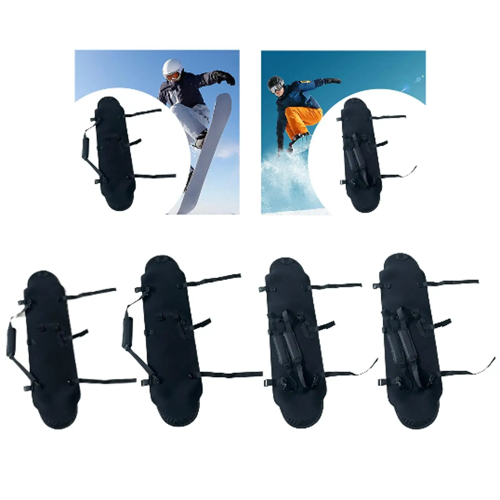 

Snowboard Case, Snowboard Bag, Case with Carry Handle, Travel Bag with Padded Shoulder Strap, Snowboard Equipment Case