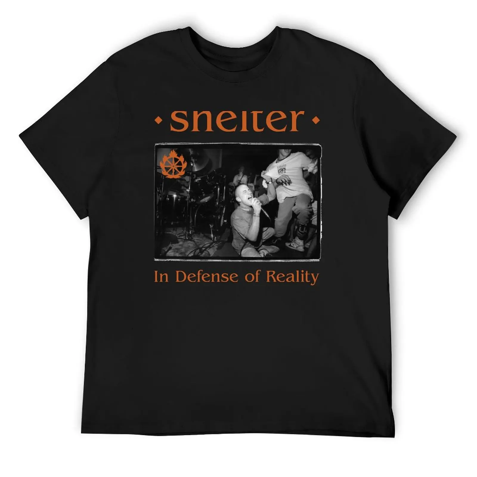 Shelter In Defense of Reality T-Shirt baggy shirts cute clothes rapper graphic tees anime figures mens t shirts top quality