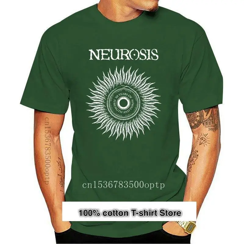 Nueva Neurosis camisa Oakland de banda de música Tour 2024 algodón negro T camisa S 2Xl