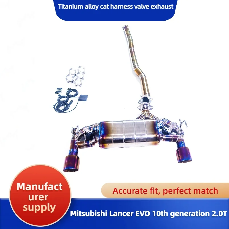 

Подходит для Mitsubishi Lancer EVO 10-го поколения 2.0T, выхлопная система Catback Valvetronic из титанового сплава, 2008-2015 гг.
