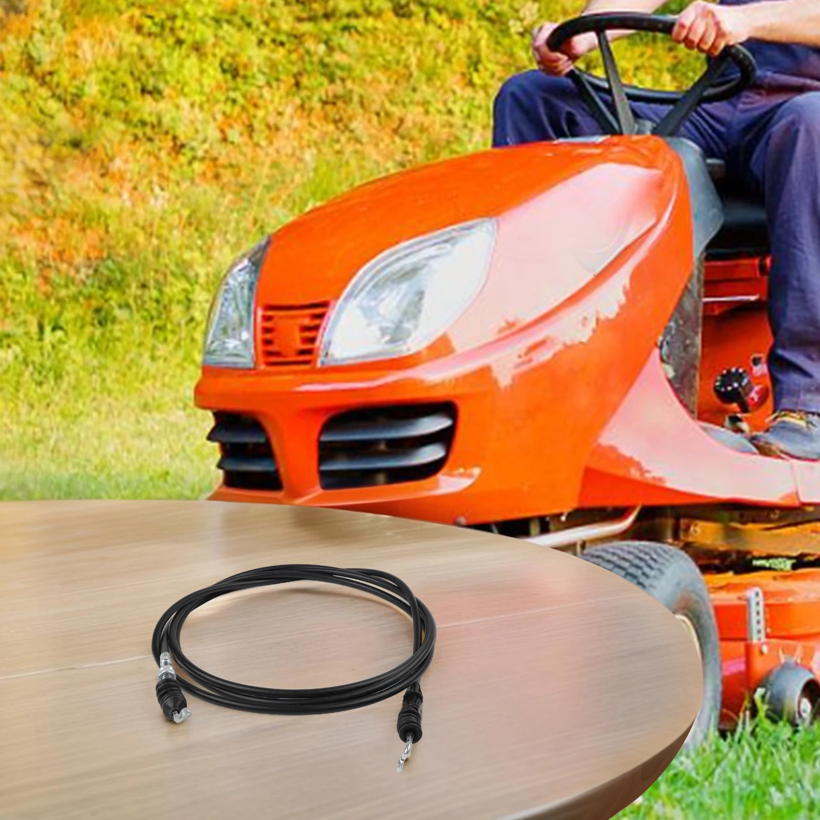 

Для ATV UTV AM148260 Трос переключения передач Черный виниловый базовый провод Прямая установка с болтовым креплением Простота установки Долговечность и надежность