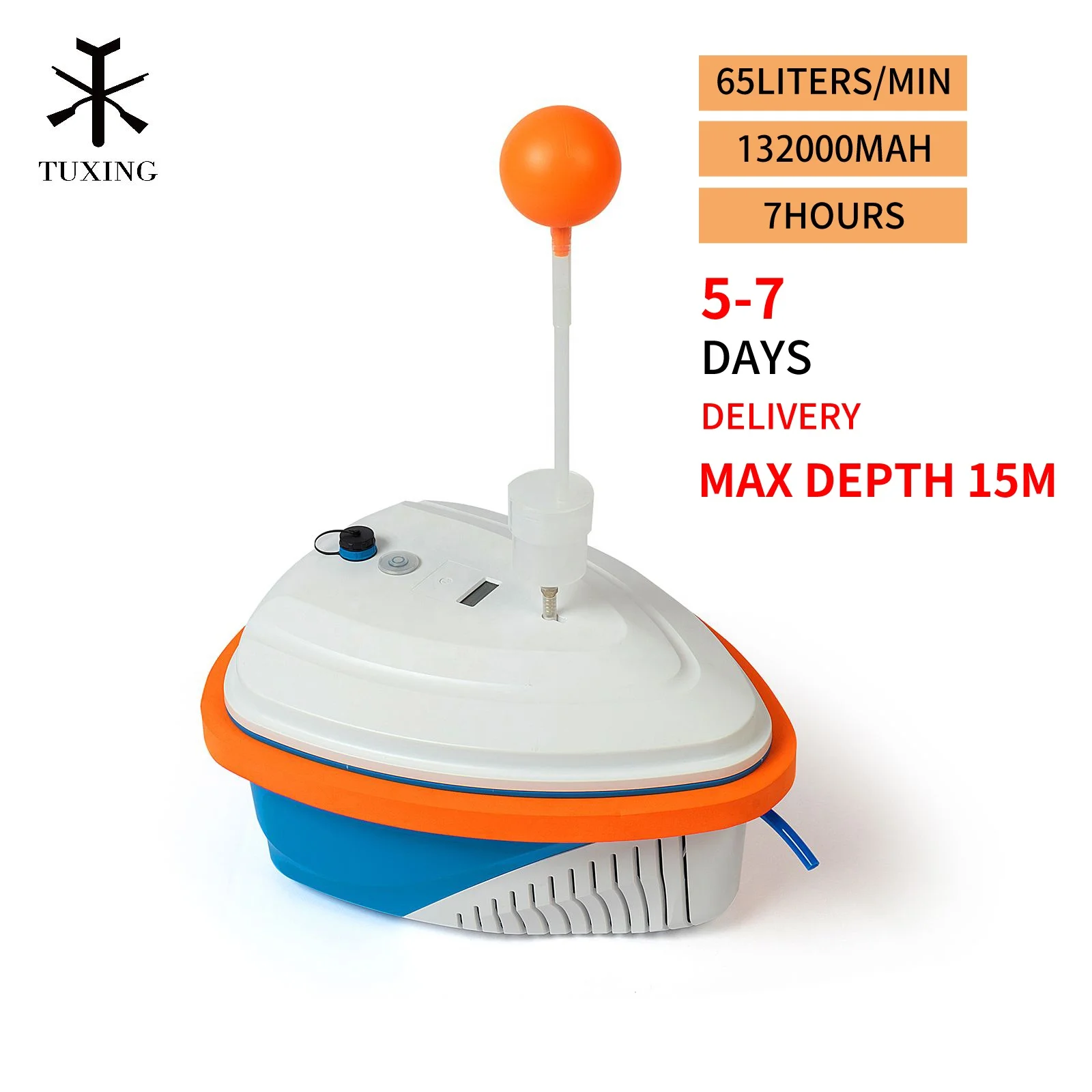 

TUXING LY700 Factory Wholesale Underwater Scuba Equipment Snorkeling Mini Portable Breathing Air Ventilator Diving Compressor