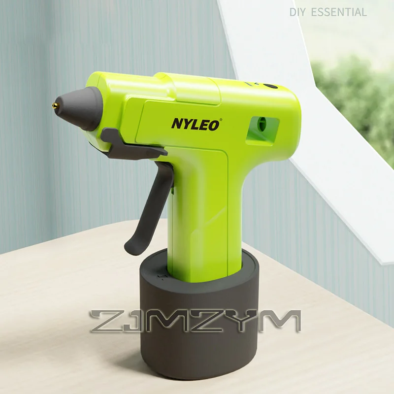 Hot Melt Glue Gun with Switch for 7mm Glue Stick Indusrial Adhesive Hot Gun Electric Heat Temperature Gun in 15 Seconds