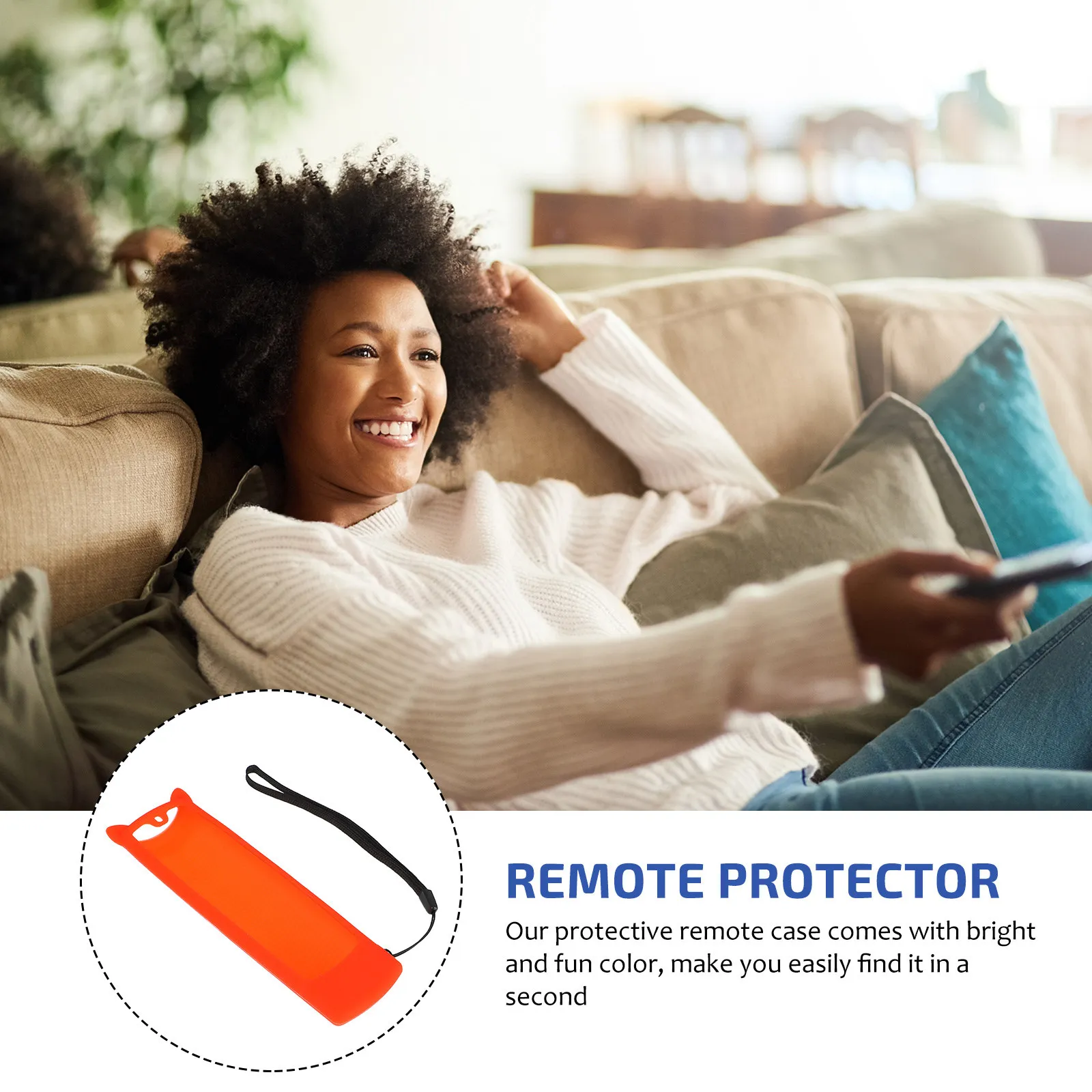 

Remote Case Silicone Protector Compatible 3Rd Gen Voice Remote Shockproof Anti-Fall Anti-Skid Full Body Protective Cover