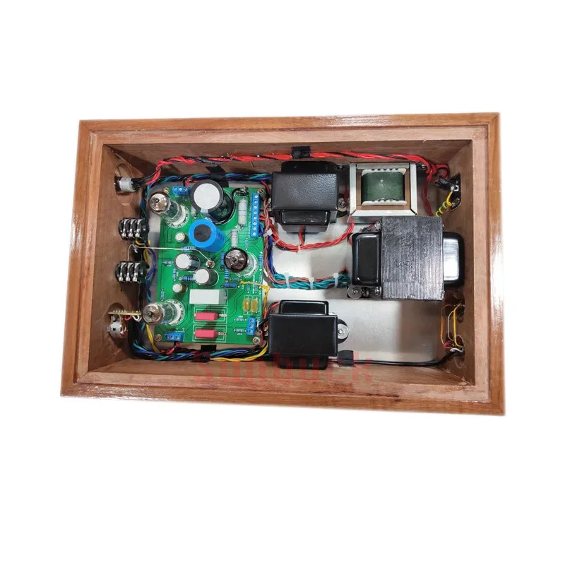 2.0 하이파이 튜브 헤드셋 사운드 튜브 전력 증폭기, 오디오 변압기 출력, 6N11 GE5686, 2W