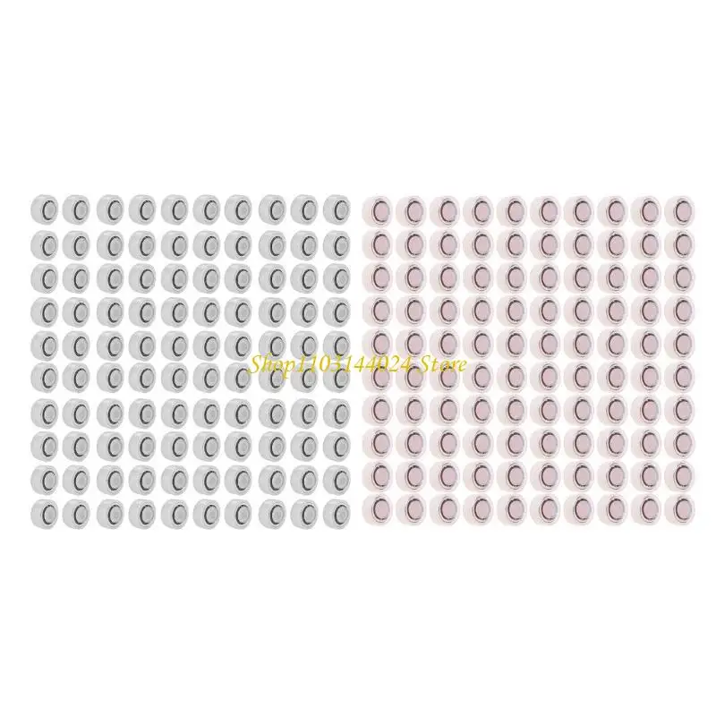 N5KE 100pcs Practical Hair Clip Bearings Stylish Headdress Accessories Colorful Hairpins Findings Jewelry Making Supplies