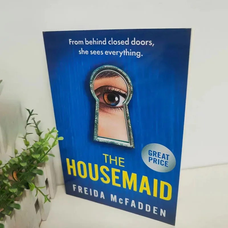 1 Livro The Housemaid de Freida McFadden Livro de bolso em inglês