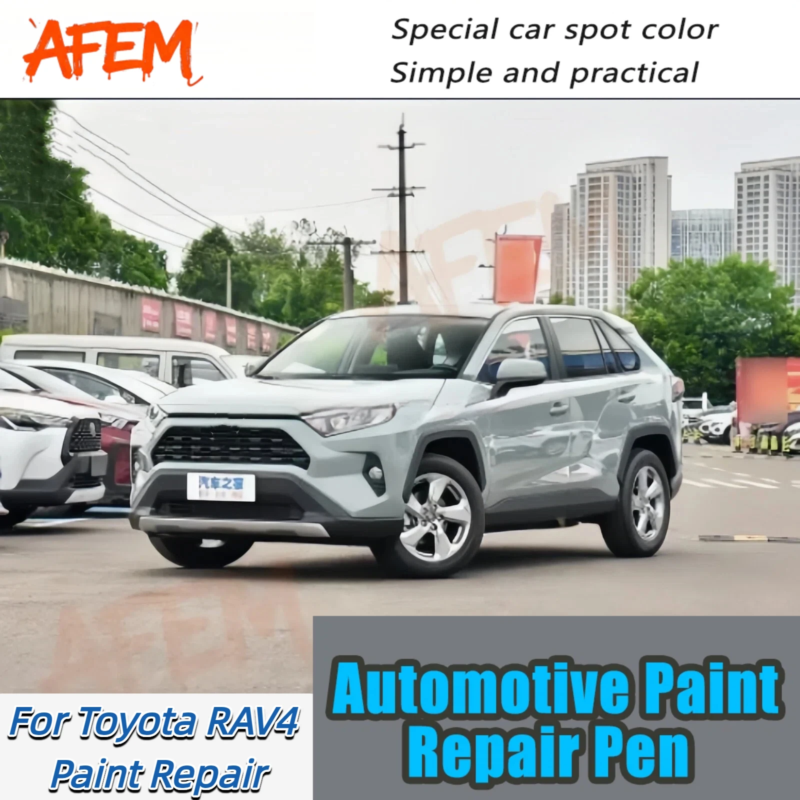 Paint Pen For Car Scratch Suitable For Toyota RAV4 Paint Repair Pen Pearl white 2021 RAV4 modified accessories autos accesorios
