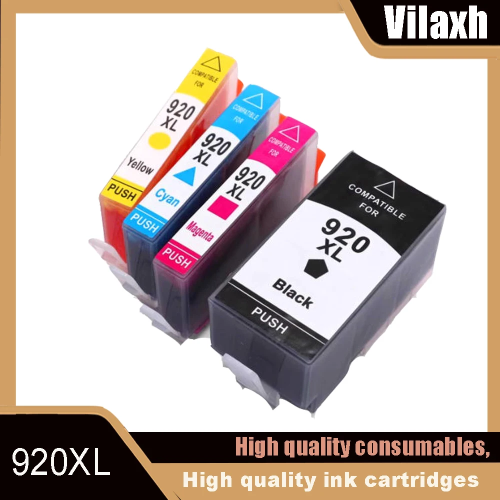 

Совместимый картридж HP 920XL для Officejet 6500 6500A 6000 7000 7500A, высокая емкость, совместимый с принтерами HP Officejet