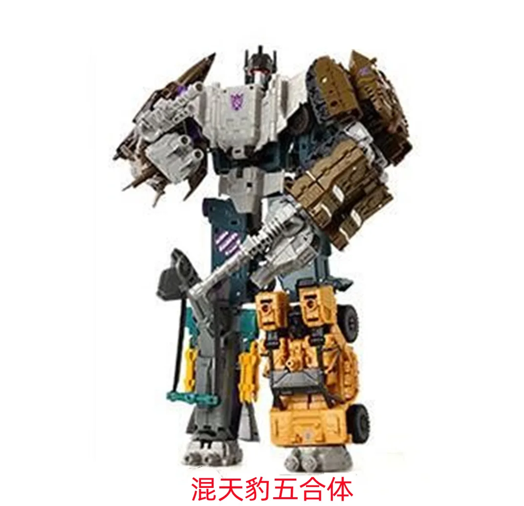 6 في 1 Superion HZX ألعاب التحول نسخة مطورة شخصية الحركة KO G1 طائرة روبوت IDW نموذج صبي أطفال بدون صندوق