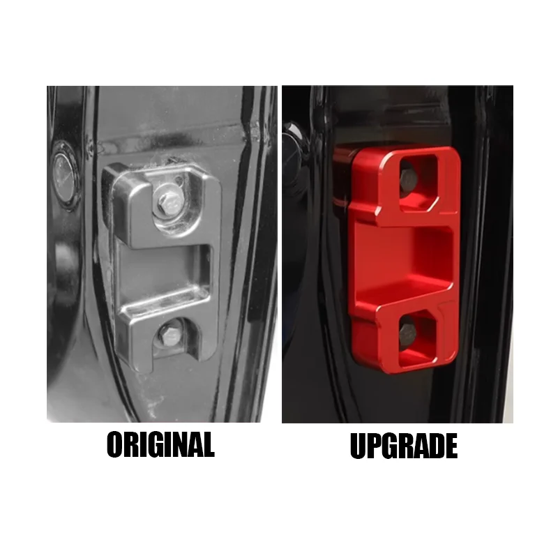 Kit Aluminum Alloy Anti Sinking Prevent Sagging Noise Car Accessorie 1Pair For GWM Tank 300 2023+ Tailgate Limiter Reinforcement