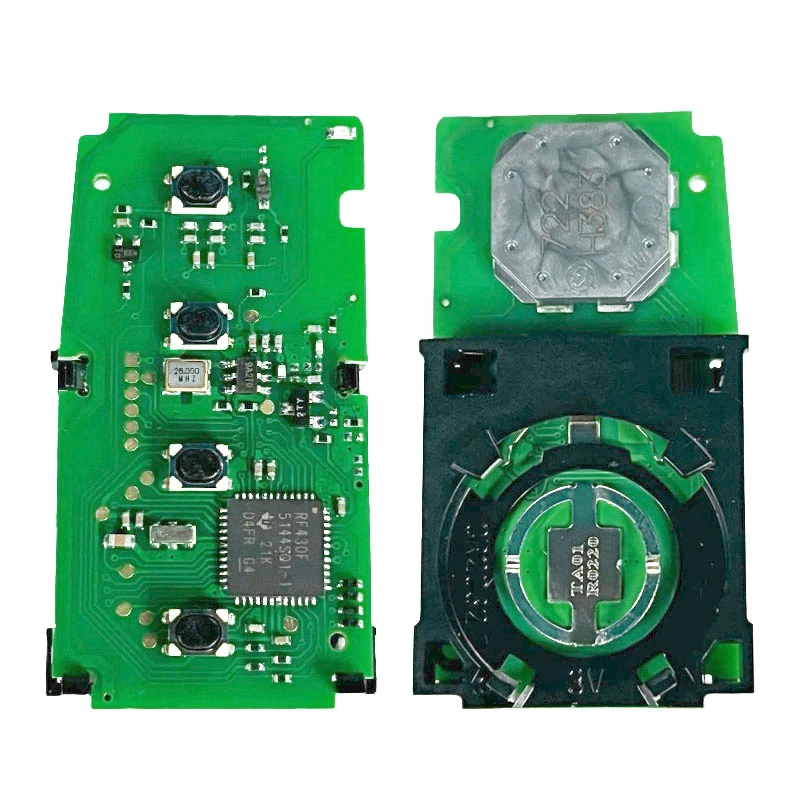 CN052070 Aftermarket Chiave intelligente a 4 pulsanti 314,35/312,10 MHz FCC 89904-11190 Chip 8A per Lexus LS500 LC500 2018+