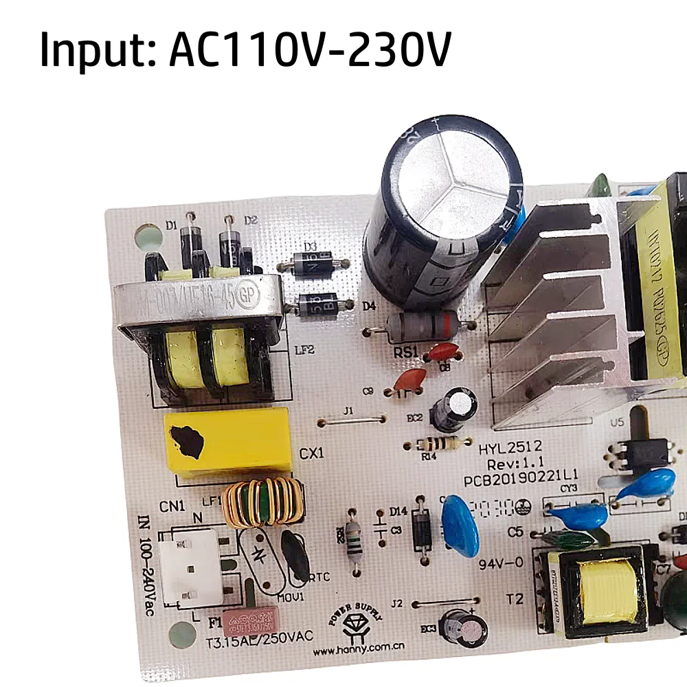 Imagem -04 - Placa de Alimentação de Circuito de Armário de Vinho Ac110v Dq04008 Placa de Controle de Temperatura Ntc 110v240v Placa de Circuito de Computador Refrigerador de Vinho Dq04