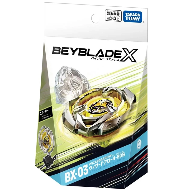 Original Beyblade X Takara Tomy BX-01 Drunsword Beyblade X Hellscythe BX-02 BX-03 BX-04 Set Booster Cartoon Children Toy For Kid