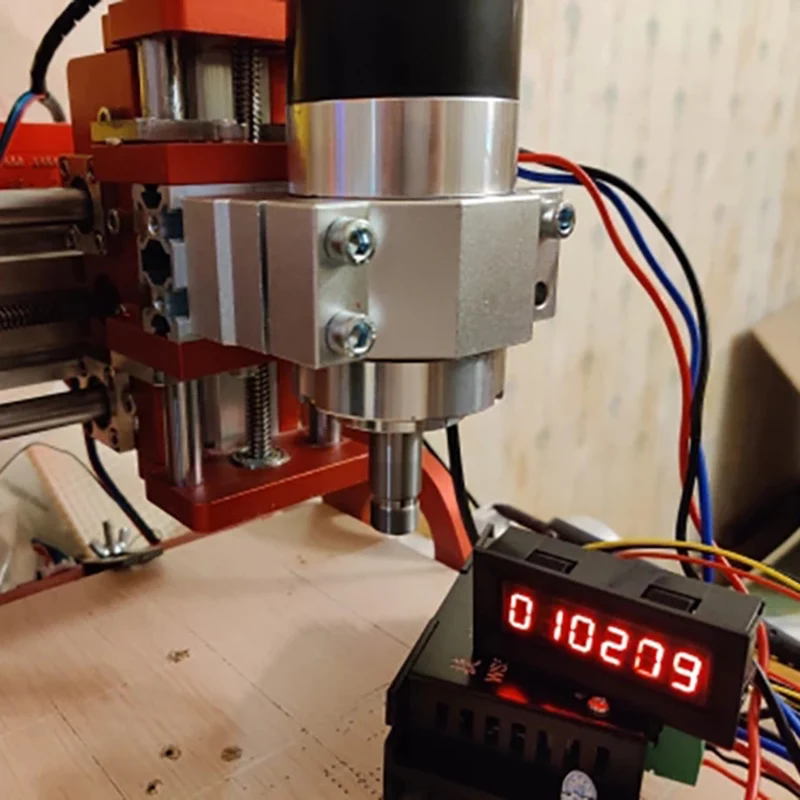 Imagem -06 - Cnc Brushless dc Spindle Motor Fonte de Alimentação Driver Braçadeira Suporte Pinça Chuck 500w 55 mm Er16 Er11
