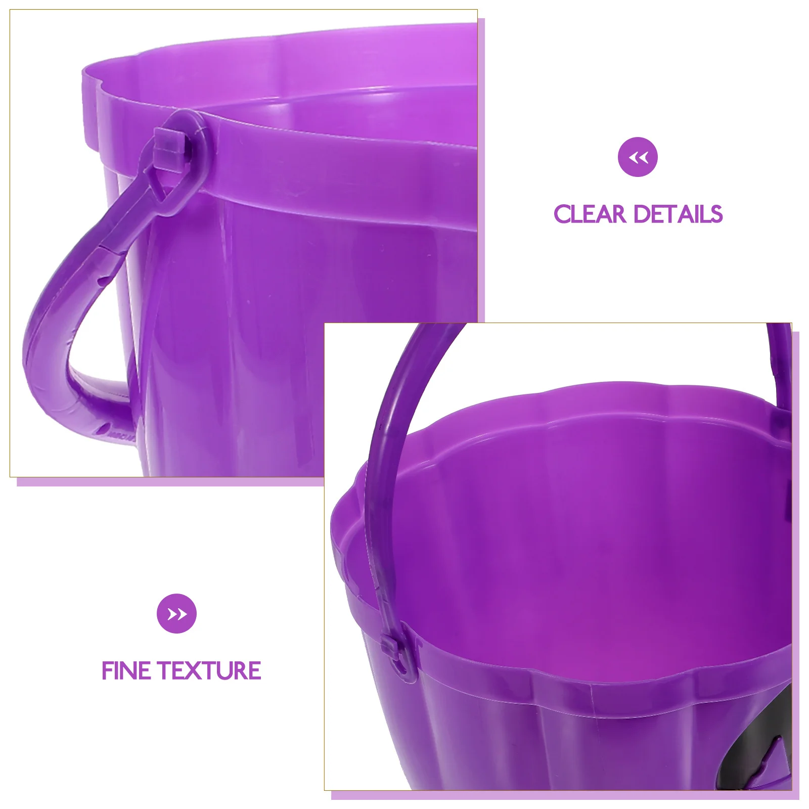 

Glowing Pumpkin Candy Bucket Halloween Theme Portable for and Party Favors 122 Halloween Bucket