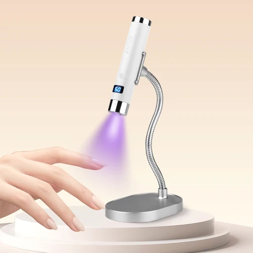 Lámpara de uñas con Sensor Ai, minilámpara LED UV, lámpara inalámbrica recargable, luz de secado portátil y de escritorio, curado rápido de todo Gel de uñas
