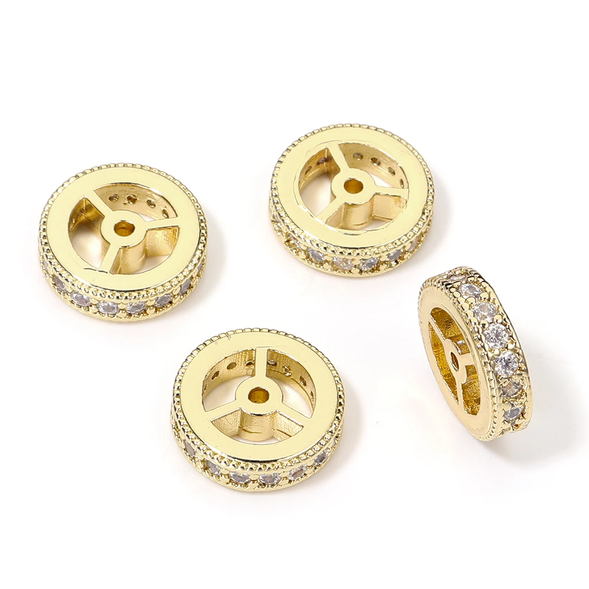 Gold White