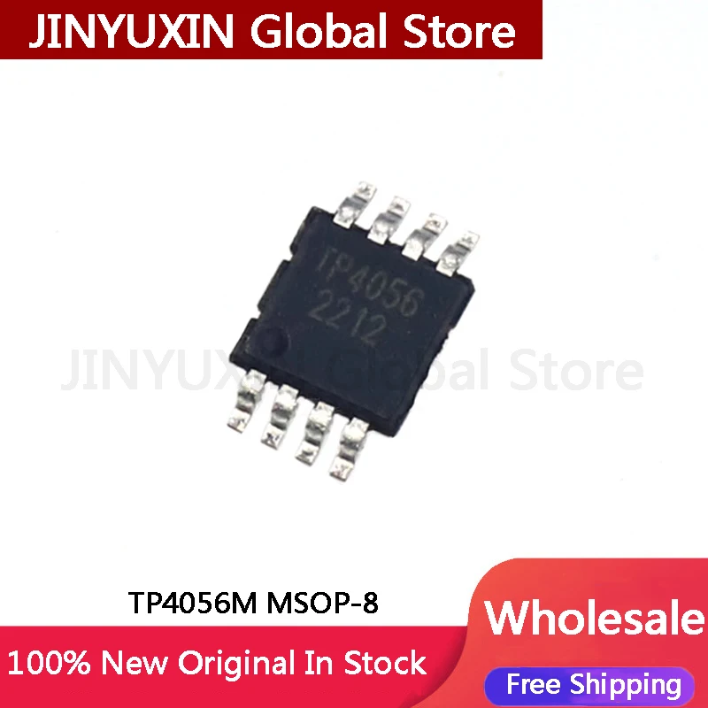 20-100Pcs TP4056M MSOP-8 IC Chip In Stock Wholesale