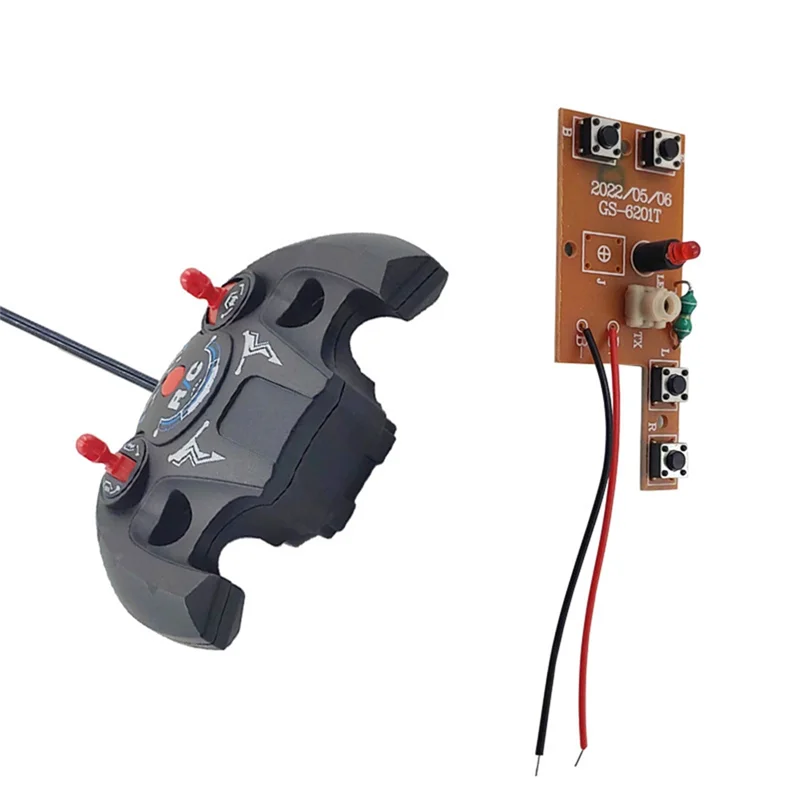 

【Must-Haves】27Mhz 4-Channel Remote Control PCB Transmitter And Receiver Kit For 857 Model RC Cars With Antenna