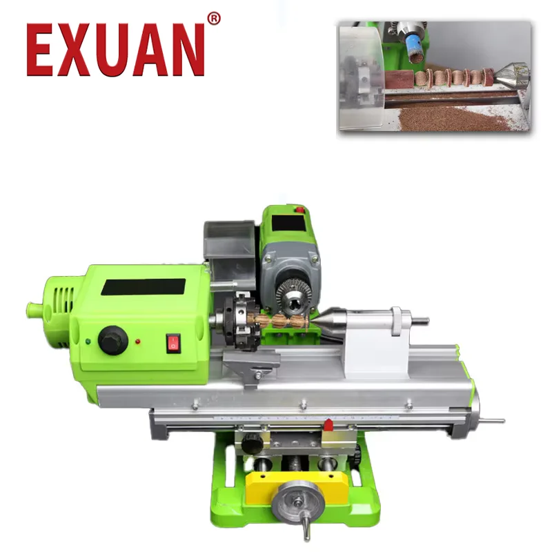 Micro Buddha Ball Lathe Desktop Drilling Round Lathe DIY Woodworking Grinding Round Machine Precision Buddha Ball Lathe