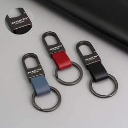 For Mazda Skyactiv cx3 cx5 cx7 cx8 cx9 mx5 rx8 All Years Mazda Skyactiv Series High Quality Cars Accessories Leather Keychain