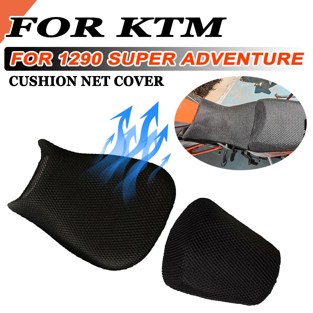 For KTM 1290 Super Adventure ADV S T Super ADV Motorcycle Accessories Seat Cover 3D Mesh Protector Insulation Cushion Cover