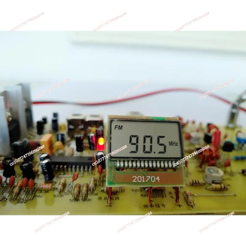 Discrete Components, FM, Stereo Radio LA3401 Decoding FM Electronic DIY Kit