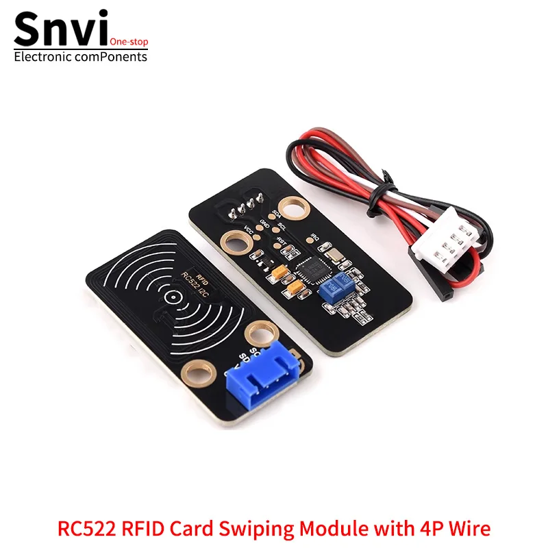 RC522 RFID RF IC Card Induction Reading and Swiping Module, Compatible with Arduino Electronic Building Blocks