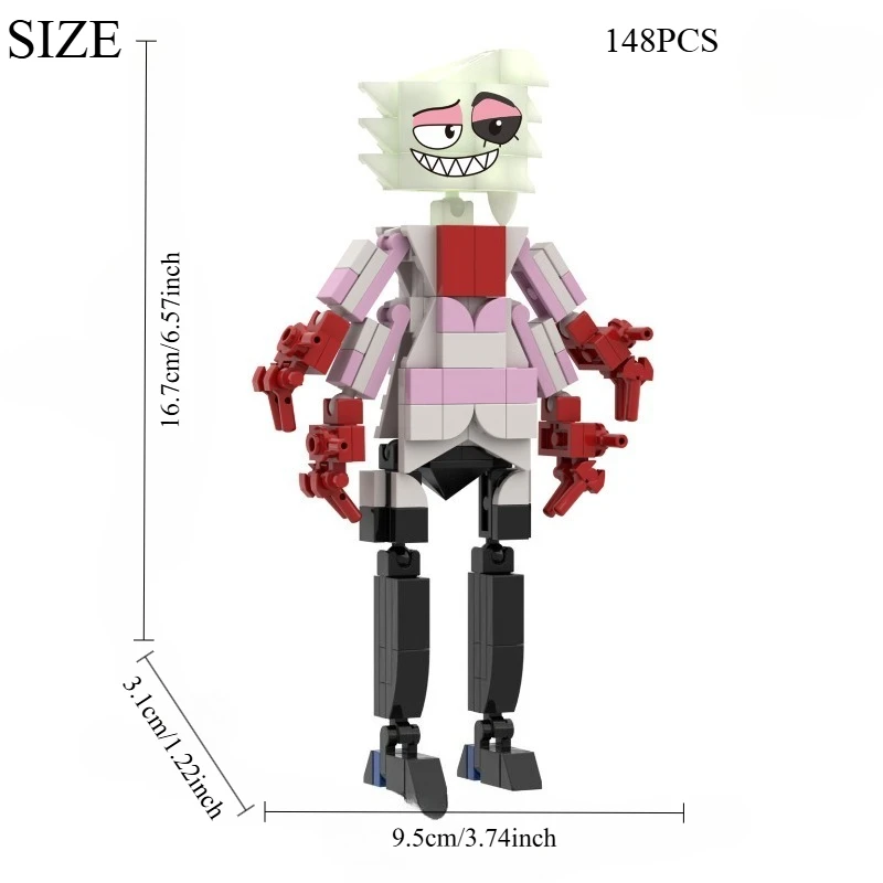 705 قطعة من نموذج حاجز الظل، مجموعة بناء Dark Fantasy ثلاثية الأبعاد، هدية جامعي على الطراز القوطي للمراهقين والبالغين